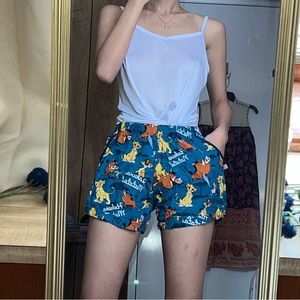 Lion King Blue Shorts
